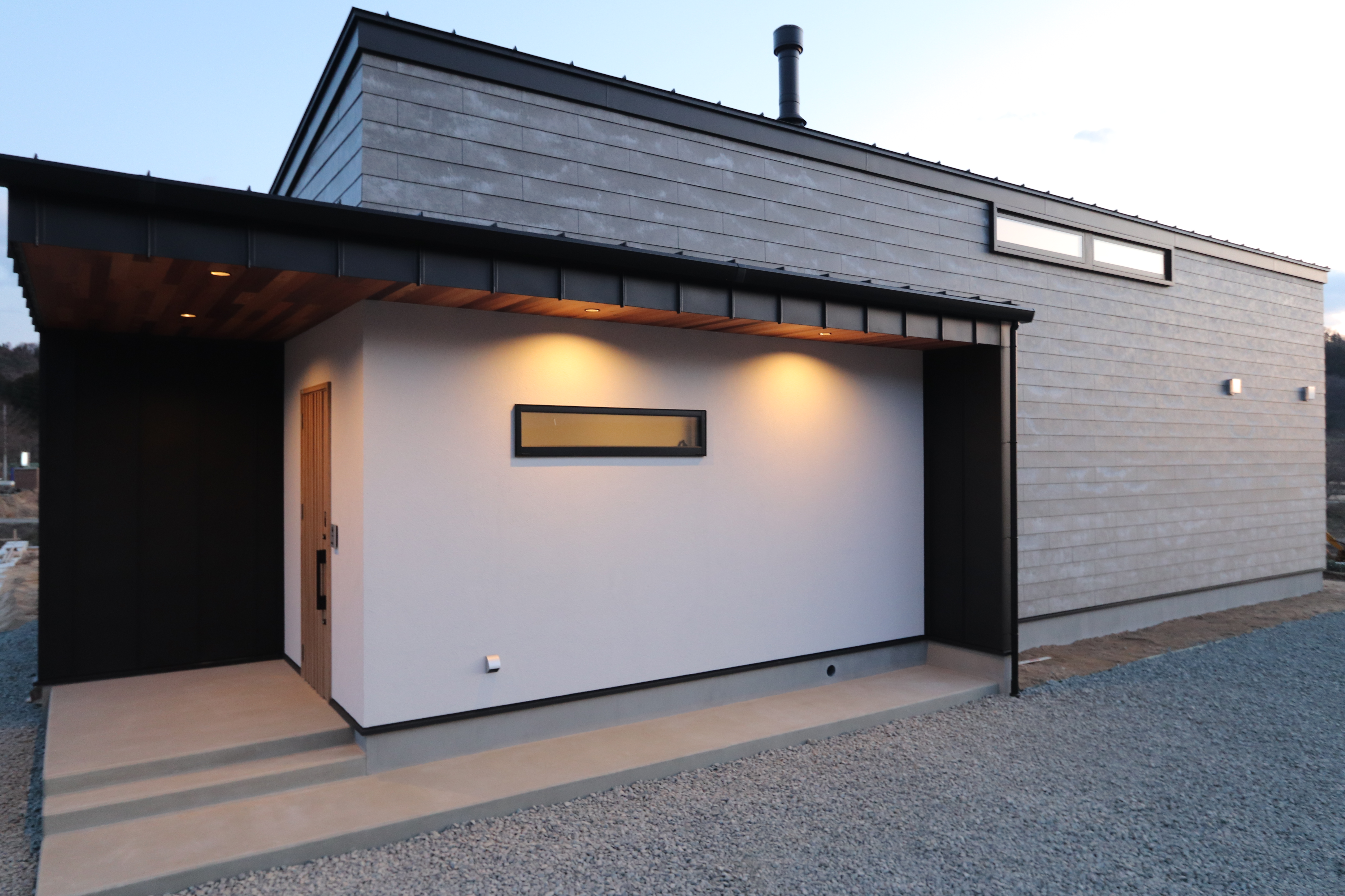 modern × Industrial 平屋＋ロフトの家の画像