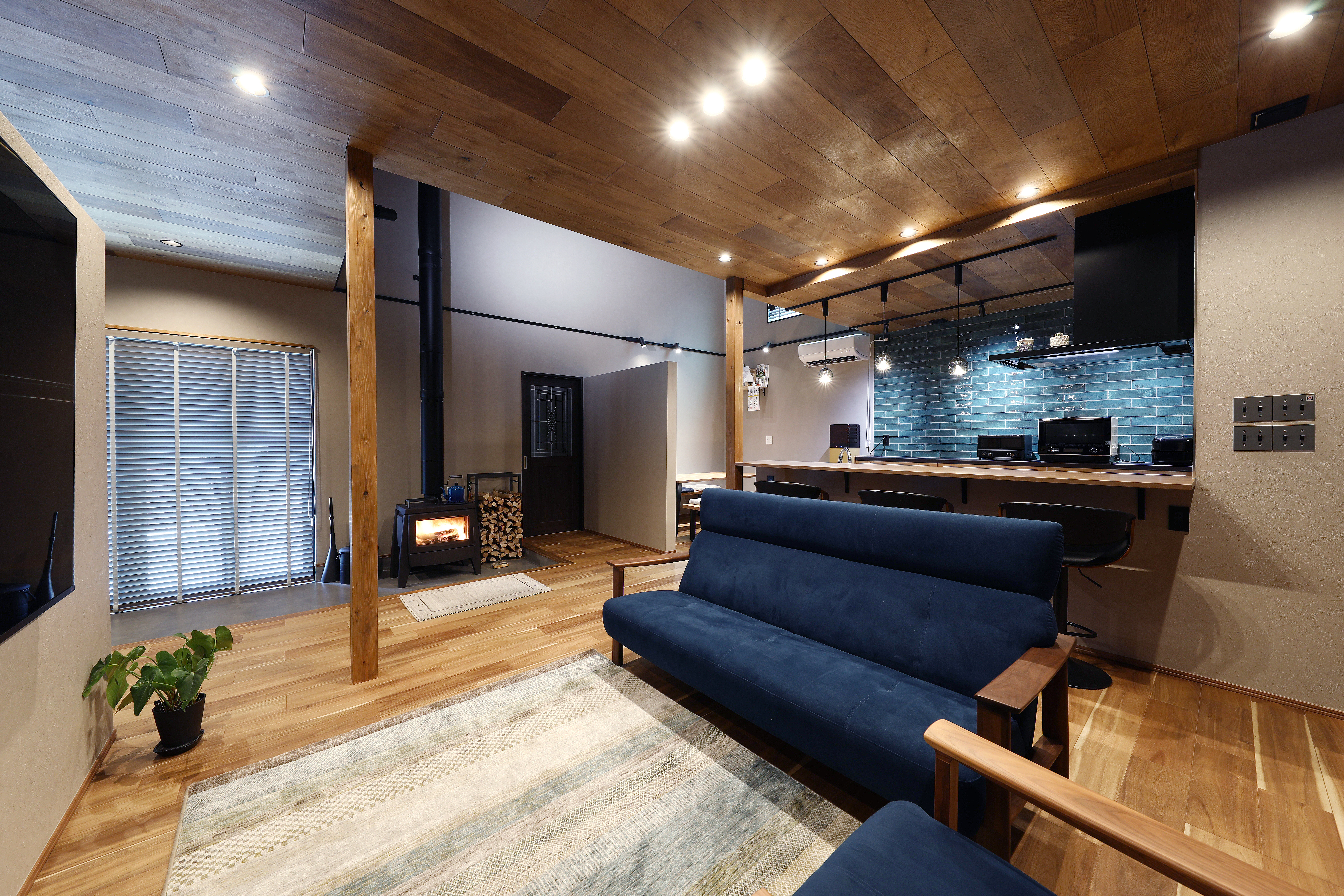 暮らしを温める、薪ストーブのある家　Y様邸　014.の画像