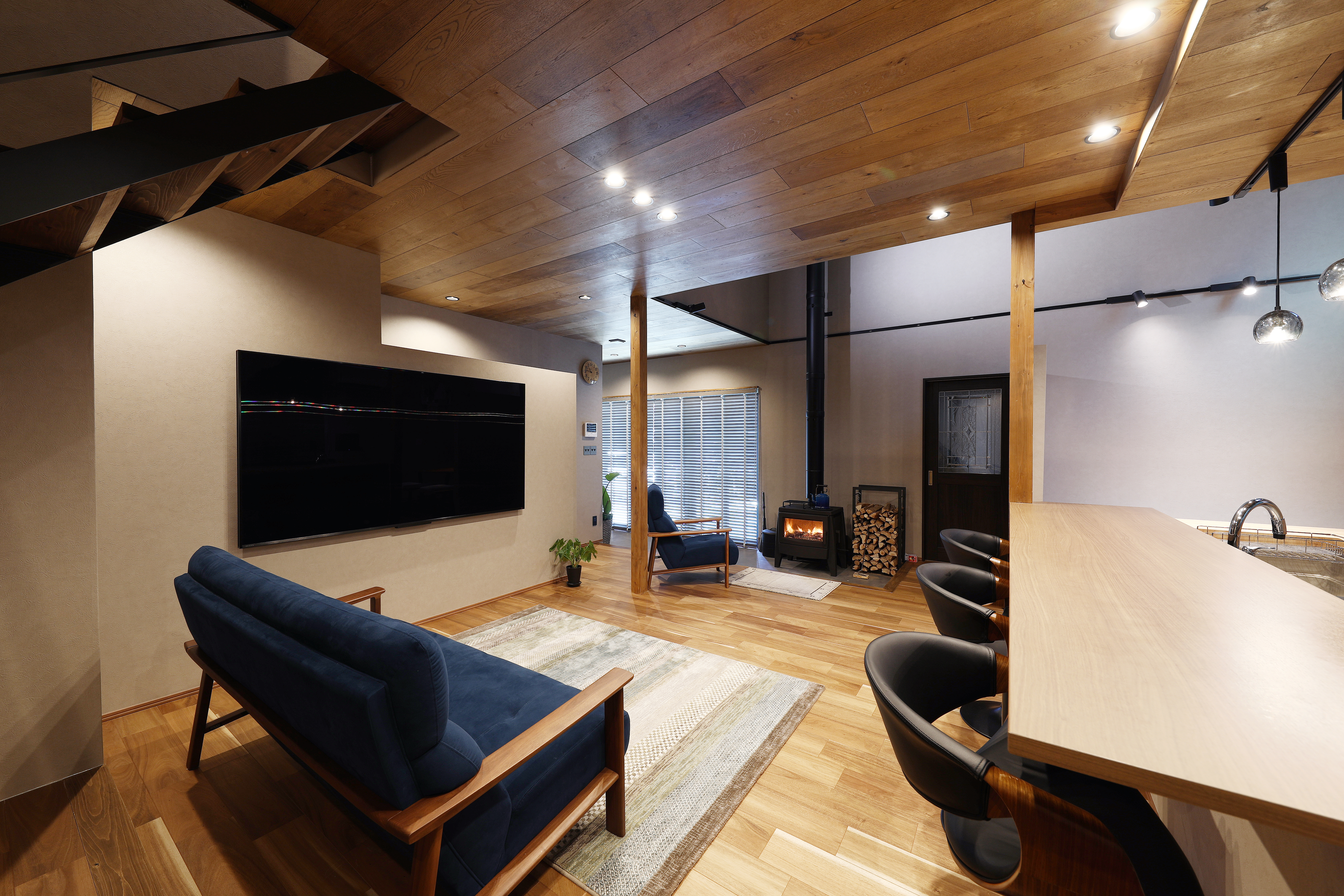 暮らしを温める、薪ストーブのある家　Y様邸　014.の画像